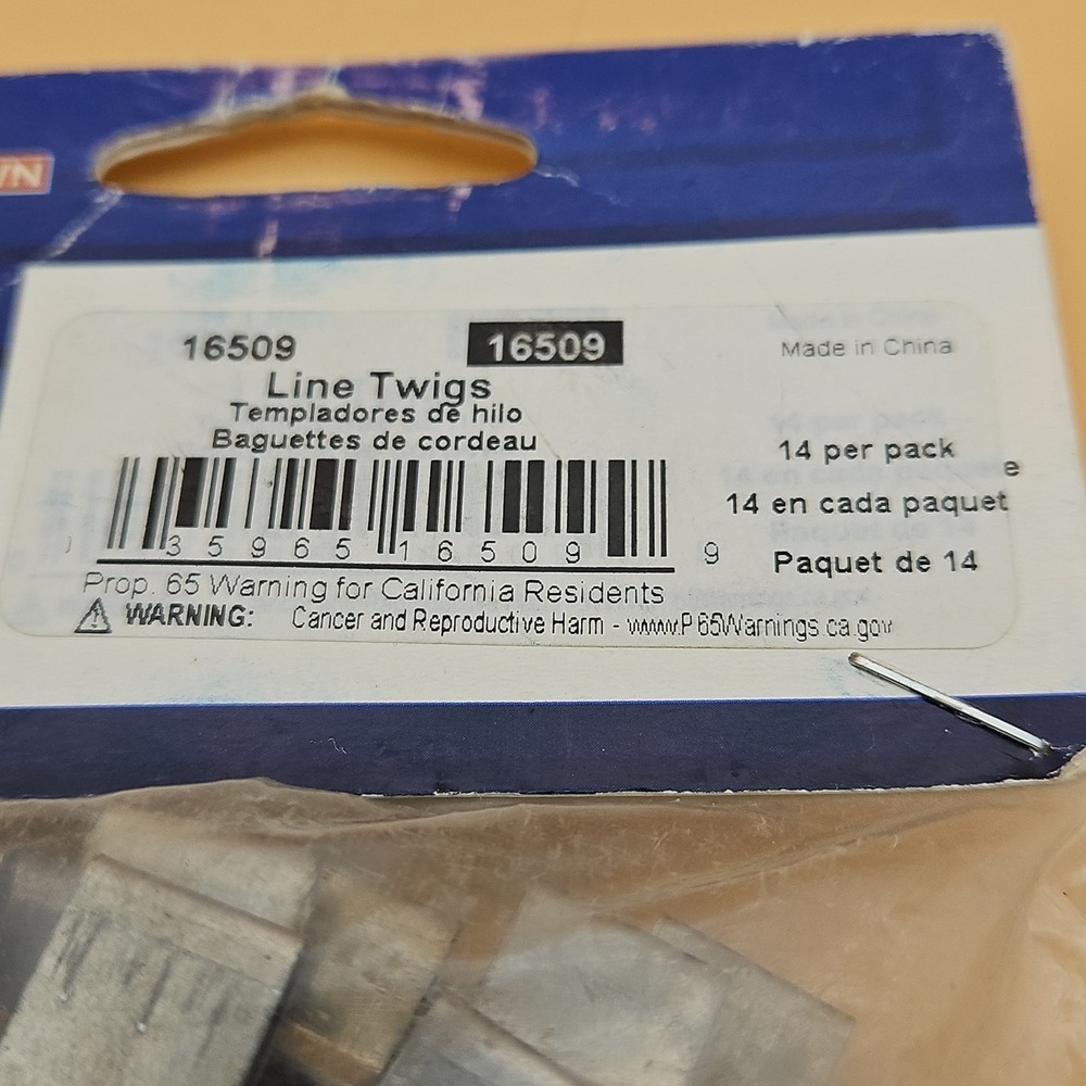 Marshalltown Line Twigs # 16509 - 14 Piece Package Brand New - Picture 2 of 4